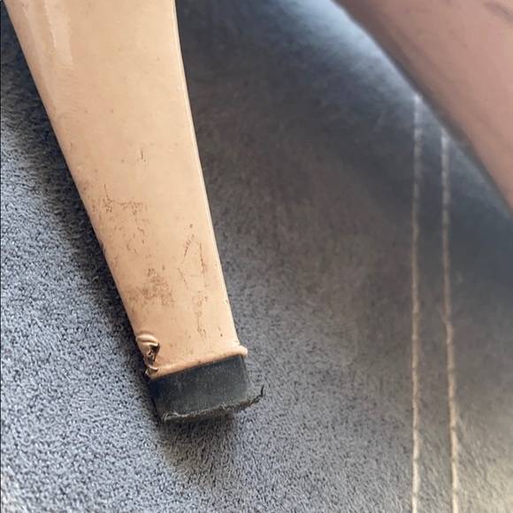 Stuart Weitzman nude peep toe pumps. Size 38.5 - Picture 7 of 7